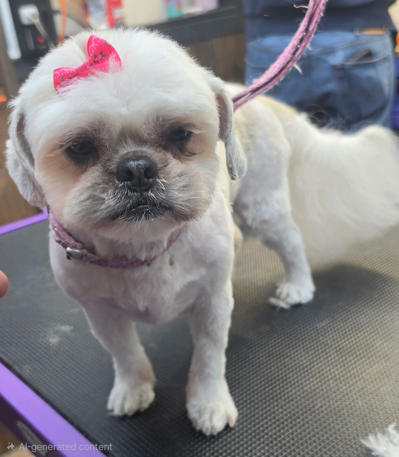 Pretty in a pink bow
